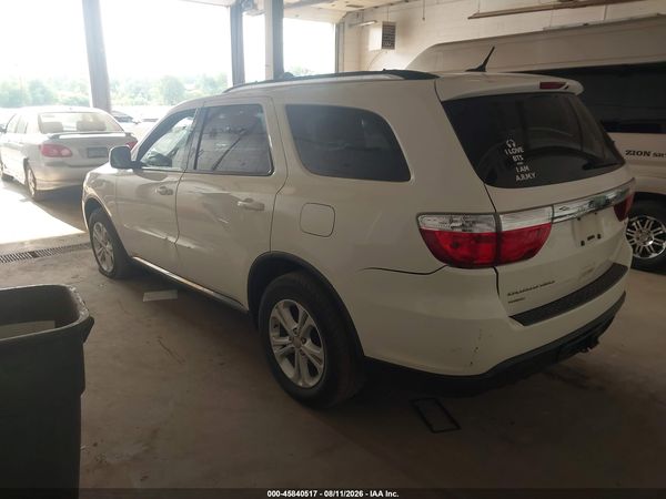 2012 DODGE DURANGO SXT