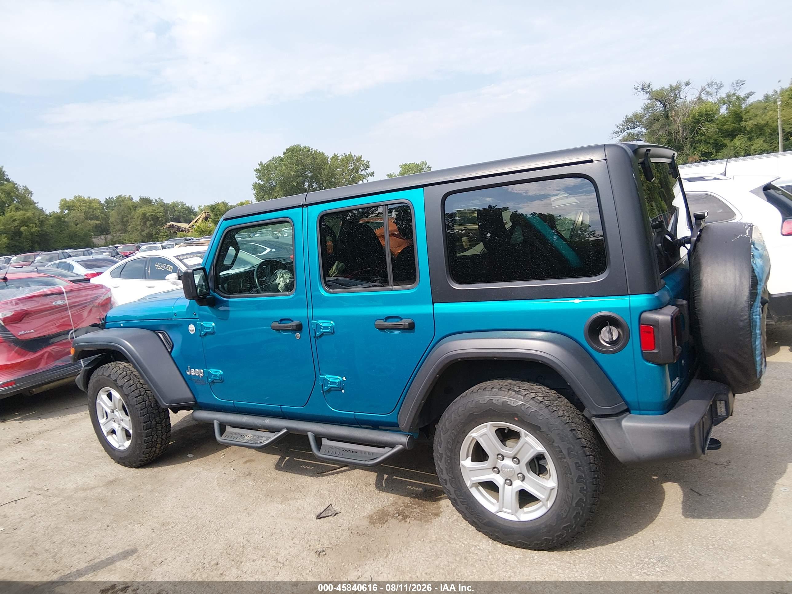 2020 JEEP WRANGLER UNLIMITED SPORT S 4X4