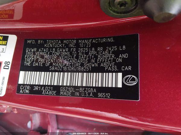 2024 LEXUS ES 350 350 Premium — I9