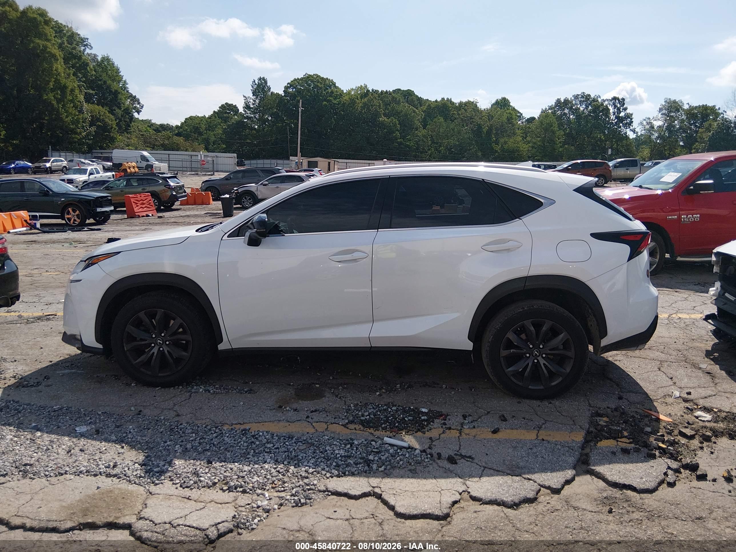2017 LEXUS NX 200T F SPORT