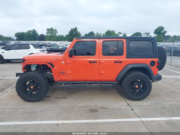 2018 JEEP WRANGLER UNLIMITED SPORT 4X4