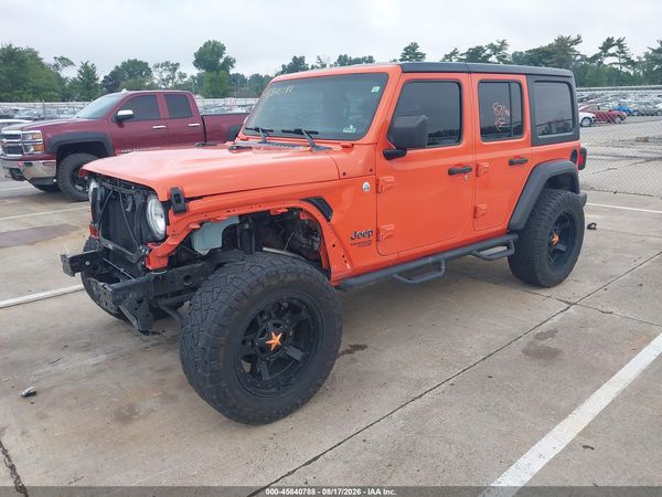 2018 JEEP WRANGLER UNLIMITED SPORT 4X4