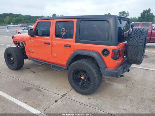 2018 JEEP WRANGLER UNLIMITED SPORT 4X4