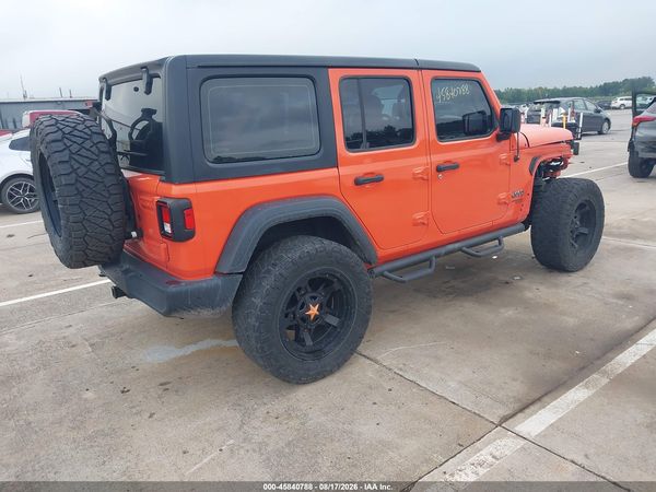 2018 JEEP WRANGLER UNLIMITED SPORT 4X4