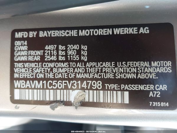 2015 BMW X1 SDRIVE28I
