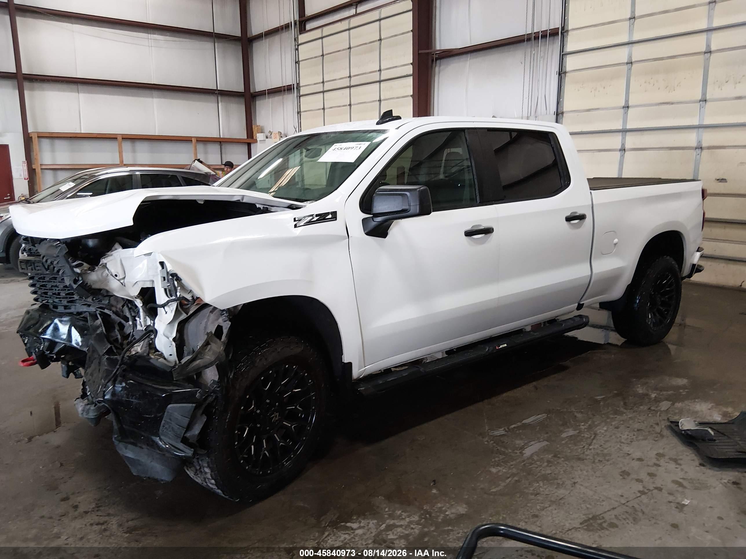 2019 CHEVROLET SILVERADO 1500 CUSTOM TRAIL BOSS — I2