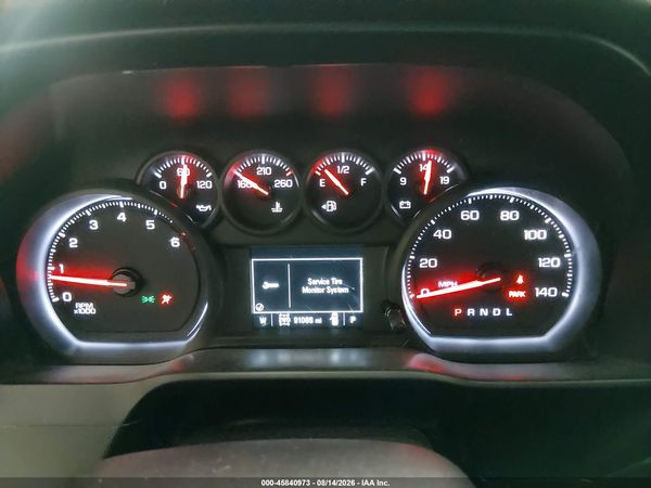 2019 CHEVROLET SILVERADO 1500 CUSTOM TRAIL BOSS — I7