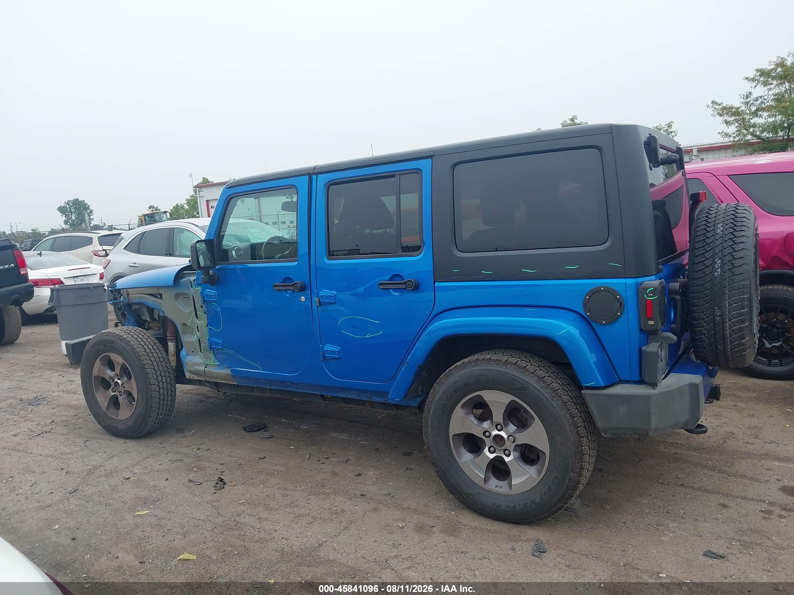 2016 JEEP WRANGLER UNLIMITED SAHARA