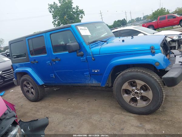 2016 JEEP WRANGLER UNLIMITED SAHARA