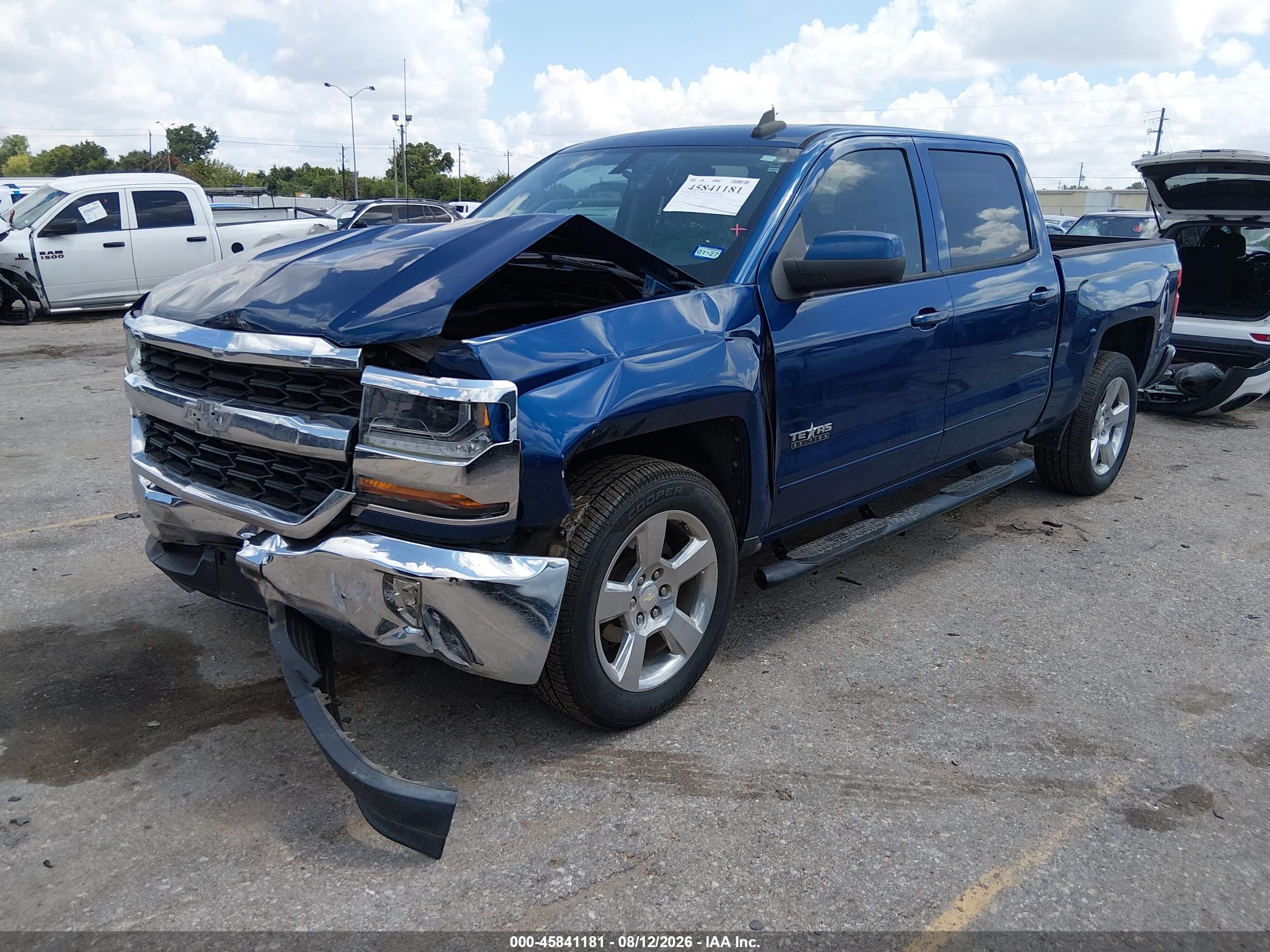 2018 CHEVROLET SILVERADO 1500 1LT — I2