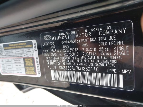 2021 HYUNDAI TUCSON LIMITED