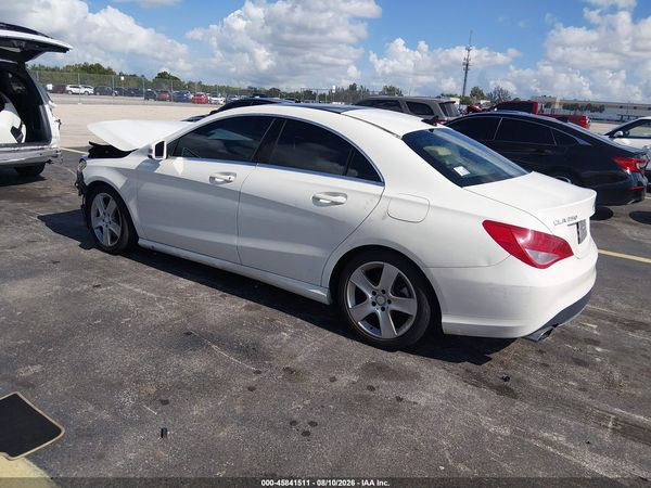 2016 MERCEDES-BENZ CLA 250 CLA250