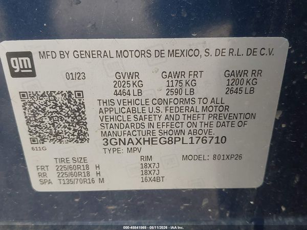 2023 CHEVROLET EQUINOX FWD LS — I9