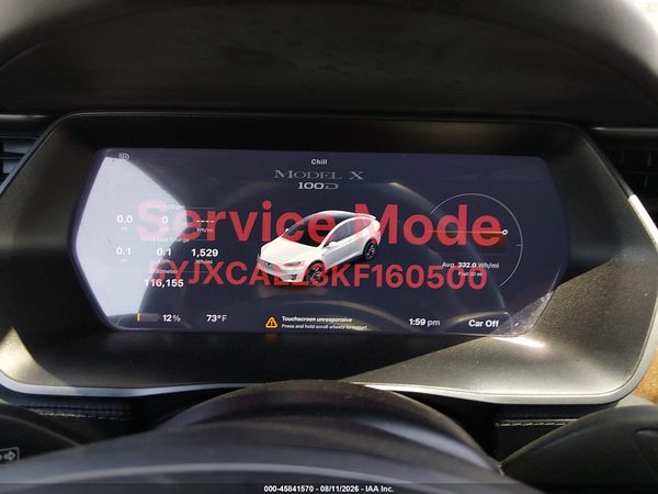 2019 TESLA MODEL X 100D/75D/LONG RANGE