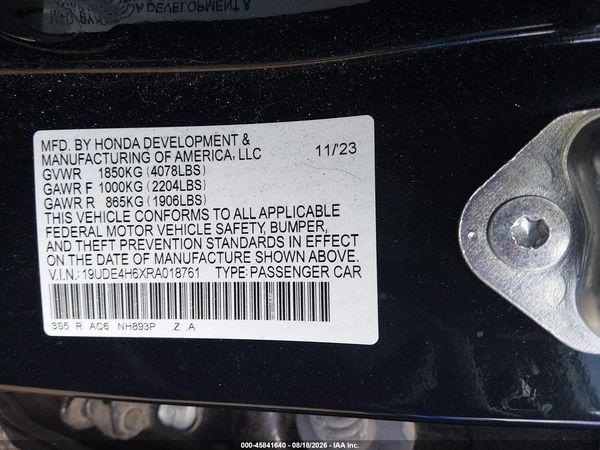 2024 ACURA INTEGRA A-SPEC TECHNOLOGY