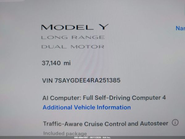 2024 TESLA MODEL Y