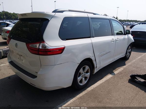 2015 TOYOTA SIENNA LE 8 PASSENGER