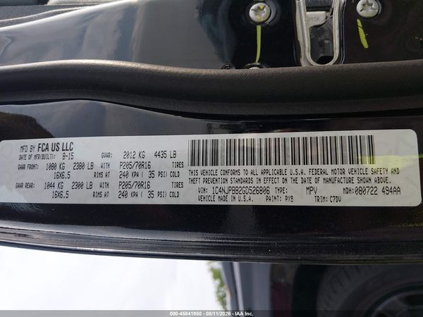 2016 JEEP PATRIOT SPORT