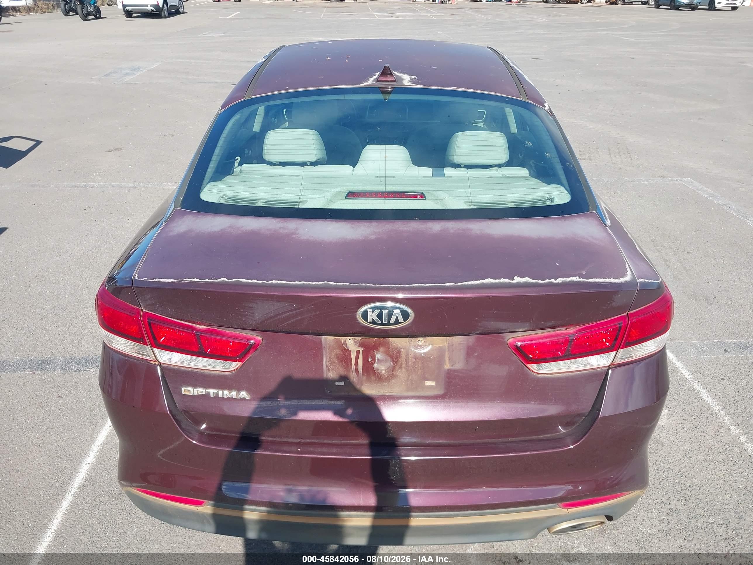 2016 KIA OPTIMA LX