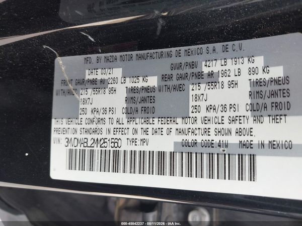 2021 MAZDA CX-30 SELECT