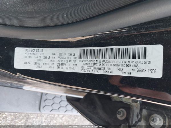 2019 RAM 1500