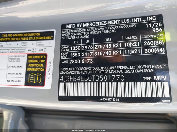 2026 MERCEDES-BENZ GLE 350 GLE350