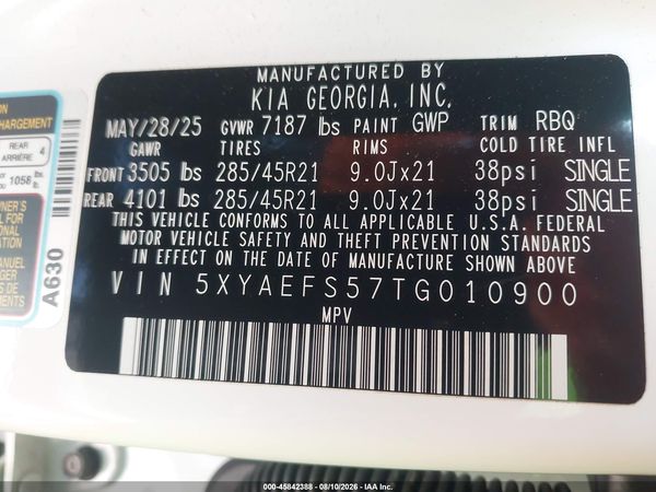 2026 KIA EV9 GT-LINE