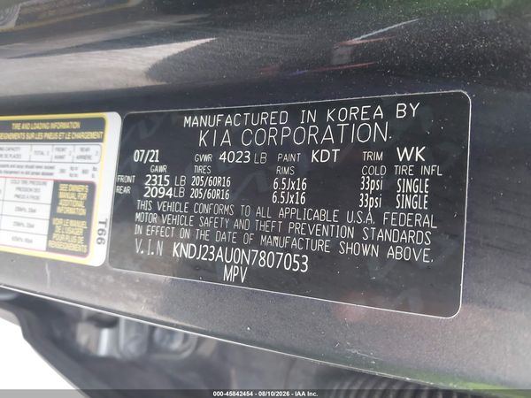 2022 KIA SOUL LX