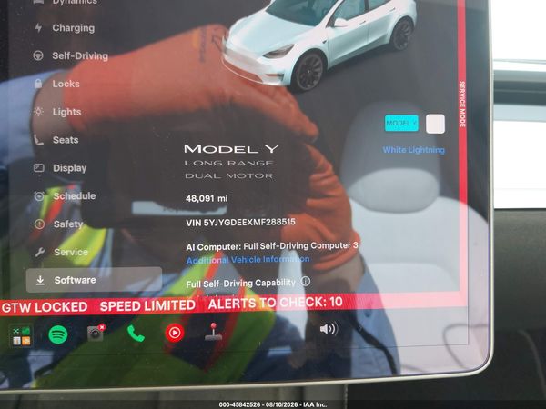2021 TESLA MODEL Y