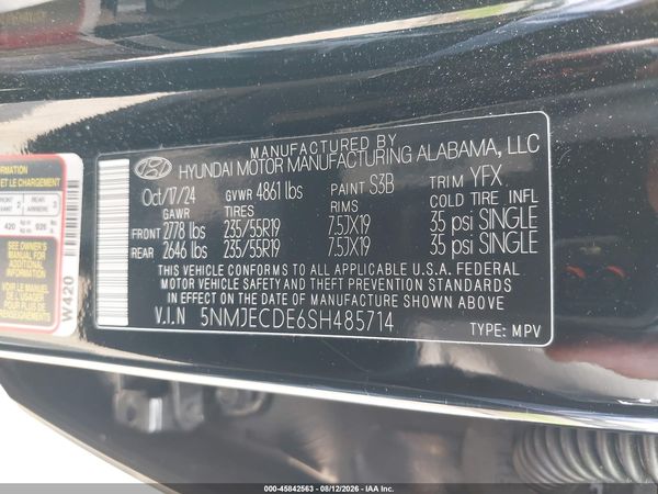 2025 HYUNDAI TUCSON LIMITED