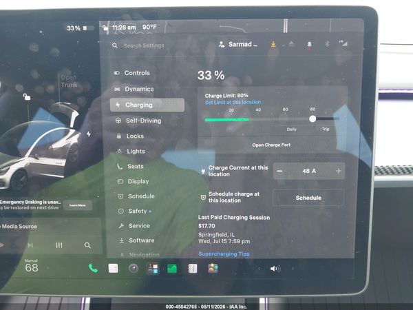 2020 TESLA MODEL 3