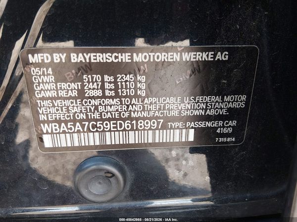 2014 BMW 528I XDRIVE