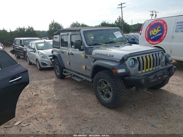 2019 JEEP WRANGLER UNLIMITED SPORT S 4X4