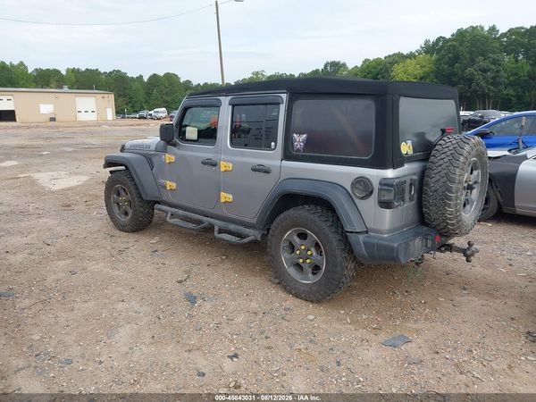2019 JEEP WRANGLER UNLIMITED SPORT S 4X4