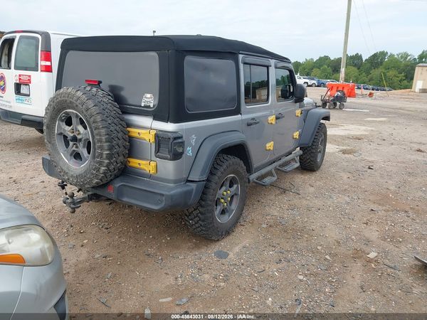 2019 JEEP WRANGLER UNLIMITED SPORT S 4X4