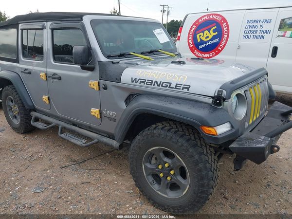2019 JEEP WRANGLER UNLIMITED SPORT S 4X4