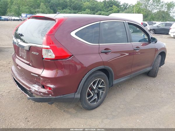 2016 HONDA CR-V SE