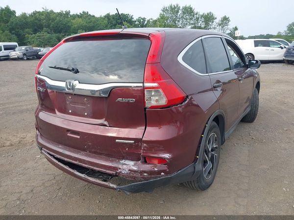2016 HONDA CR-V SE
