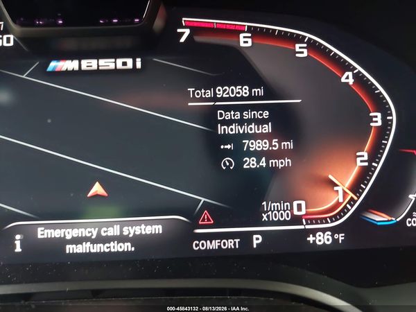 2020 BMW M850I GTAN COUPE XDRIVE