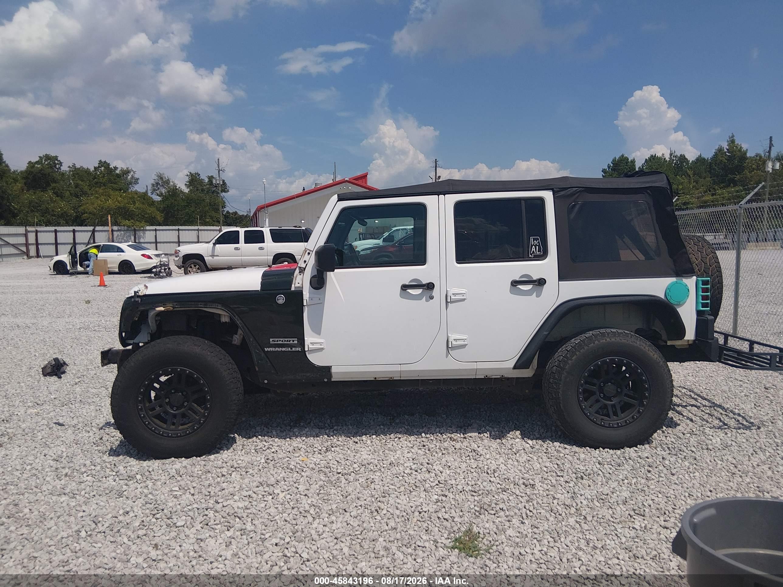 2018 JEEP WRANGLER JK UNLIMITED SPORT S 4X4