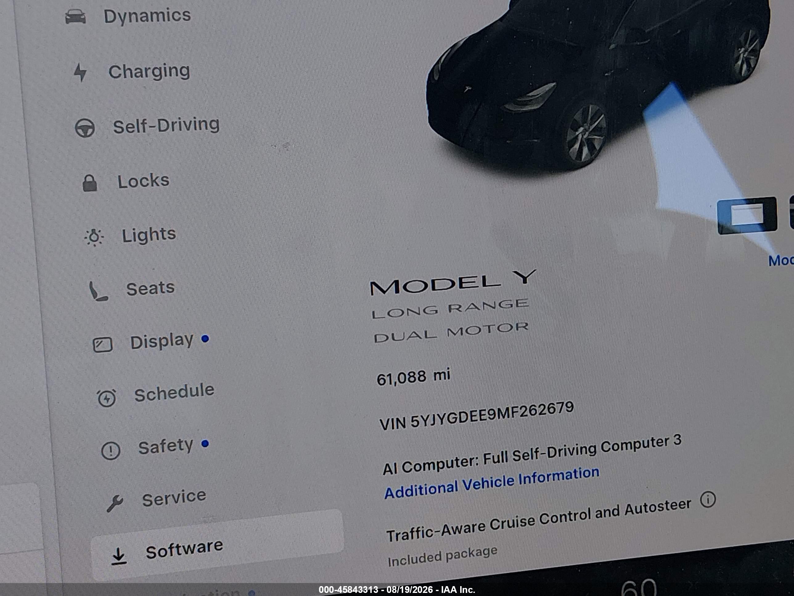 2021 TESLA MODEL Y