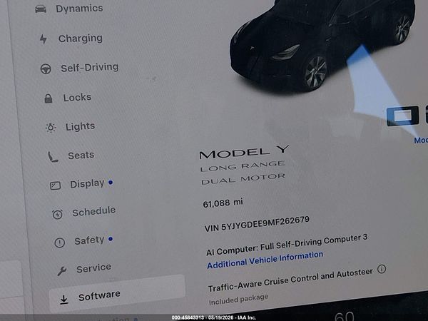 2021 TESLA MODEL Y