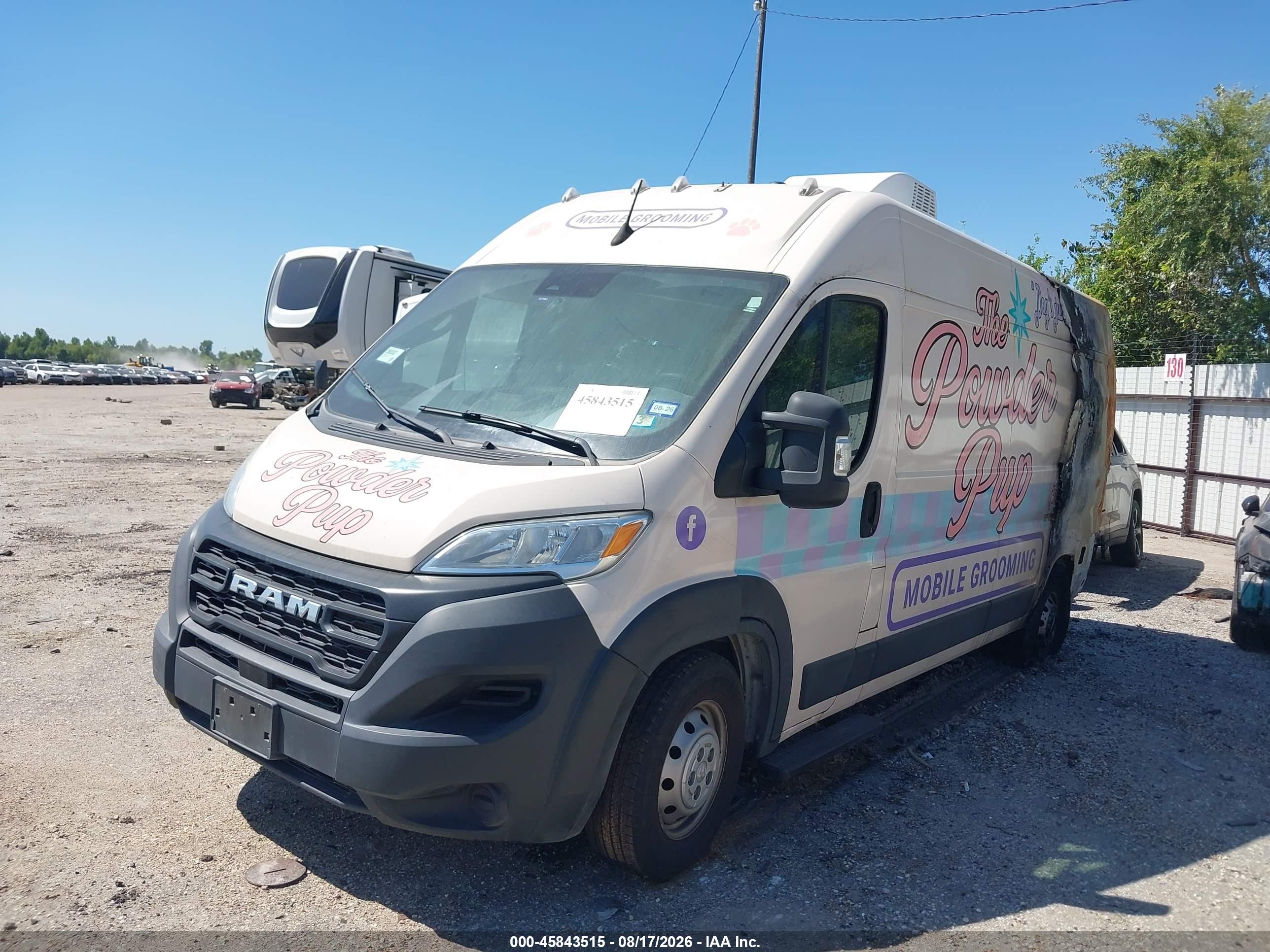 2023 RAM PROMASTER 2500 HIGH ROOF 159 WB