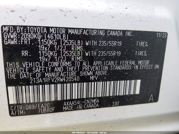 2024 TOYOTA RAV4 XLE PREMIUM