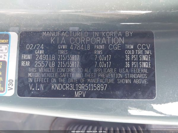2024 KIA NIRO EV WIND