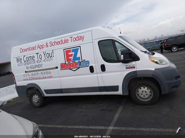 2018 RAM PROMASTER 2500 HIGH ROOF 159 WB