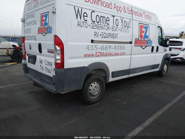 2018 RAM PROMASTER 2500 HIGH ROOF 159 WB