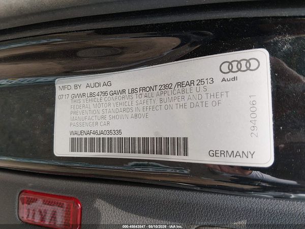 2018 AUDI A4