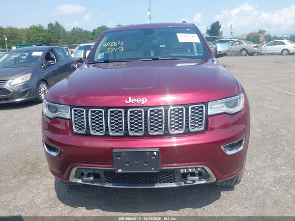 2017 JEEP GRAND CHEROKEE OVERLAND