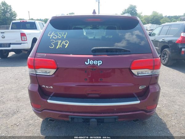 2017 JEEP GRAND CHEROKEE OVERLAND
